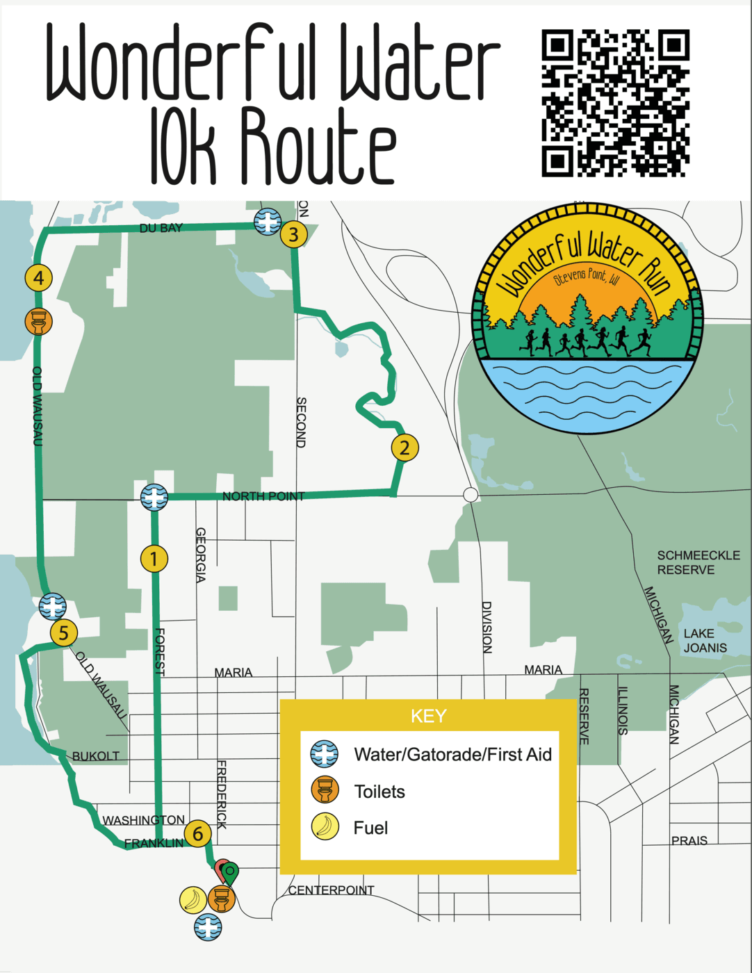 10k course map